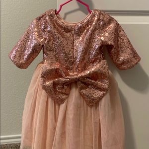 Toddler Rose Gold Dress